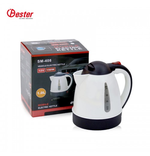 mini car 1liter travel kettle boiler hot water 12v electric car kettle