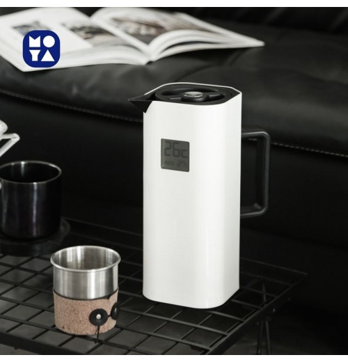 1.0L New Arrival Smart Water Jug with LED Temperature Display Vacuum Insulated Thermo Kettle Smart Drinkware