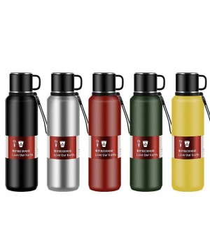 New Style Large Capacity 800/1000/1500ml 316Stainless Steel Thermos Portable Vacuum Flask Insulated Tumbler With Tea Infuser