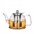 2023 New High borosilicate Glass Teapot with Removable Infuser Stovetop Safe Tea Kettle Blooming Loose Leaf Tea Maker Set