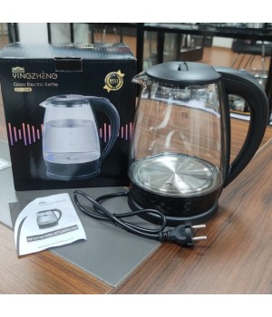 Glass Water kettle Factory New Household Electric Kettle Personalized Design Stainless Steel Tea Glass Electric Kettle