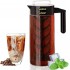 New style low price Handheld Multi Function Portable 2024 Pitcher Pot High Borosilicate Glass Cold Brew iced Coffee Maker