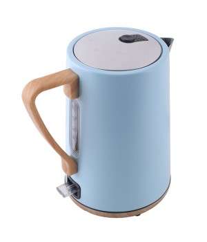 1.7L High Modern Quality Kettle Electric Kettle Wood Mechanical Smart Kettle Electric Non Stick Free Spare Parts Stainless Steel