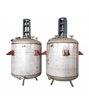 Industrial Electric steam heating stainless steel reactor reaction boiler tank reaction kettle